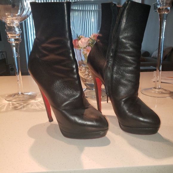 Christian Louboutin Leather Boots